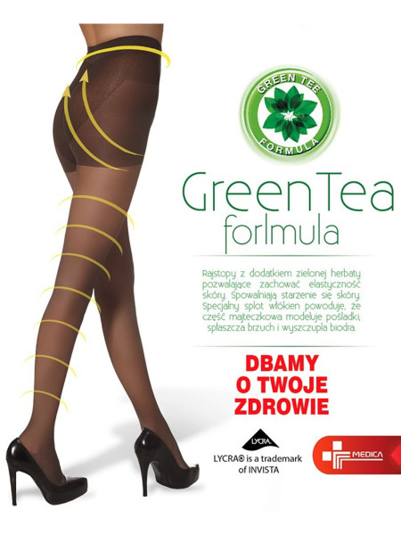 Slim Tea Colanți de slăbire de 15 den